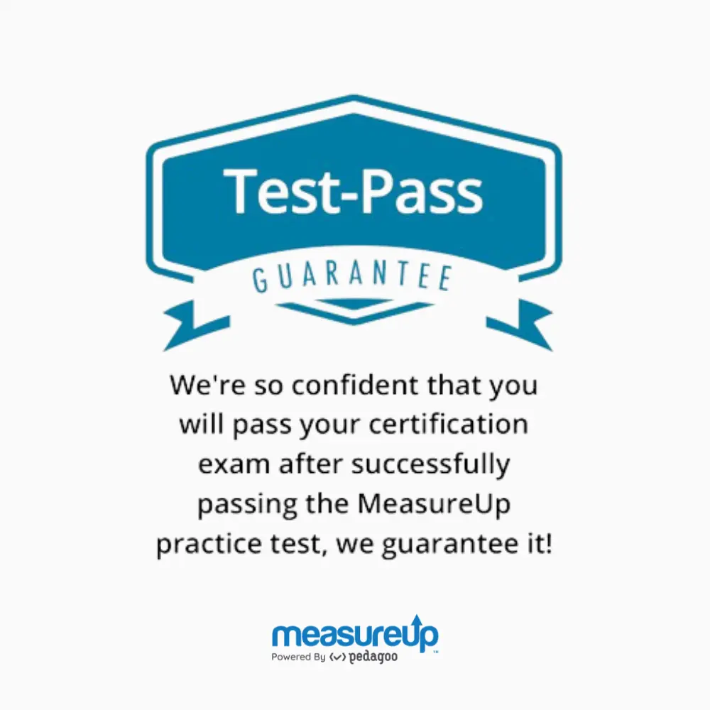 MeasureUp Test Pass Guarantee